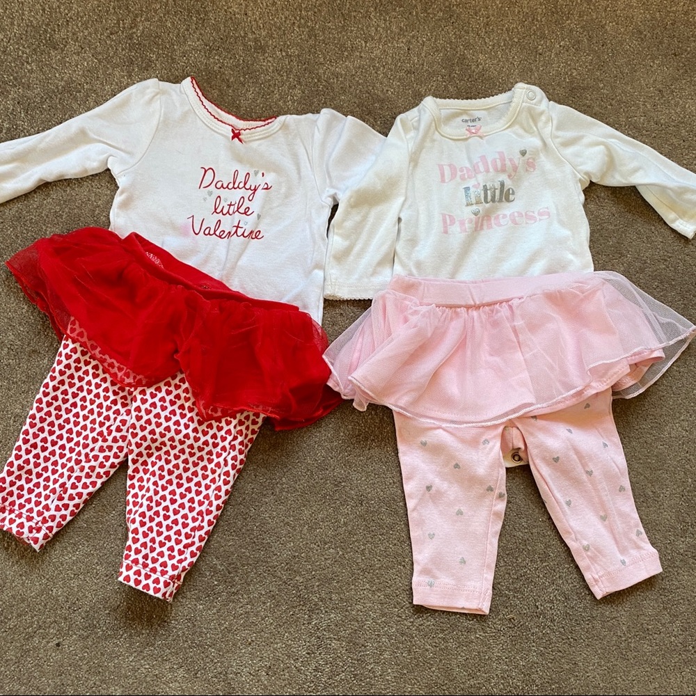 Carters 3 month 2 piece outfits